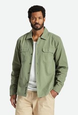 Brixton Brixton Men's Bowery LS  Overshirt - Olive