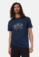 Tentree Clothing Tentree Men's Nothing Ventured Tee - Blue/Grey