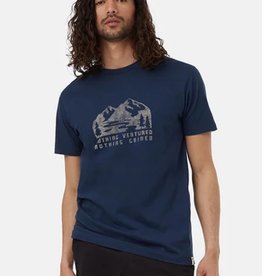 Tentree Clothing Tentree Men's Nothing Ventured Tee - Blue/Grey