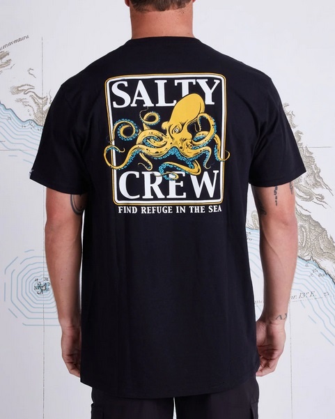 Salty Crew Salty Crew Mens Ink Slinger Standard S/S Tee - Black
