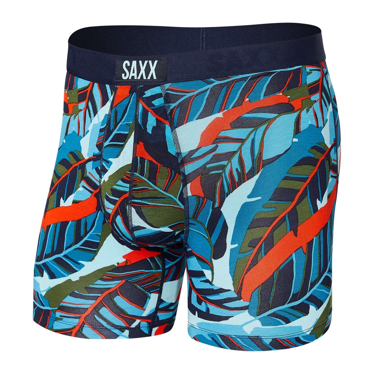 Saxx SAXX Vibe Boxer Brief - Blue Pop Jungle
