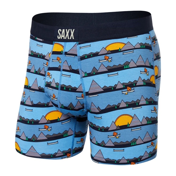 Saxx SAXX Ultra Boxer Brief - Lazy River Blue