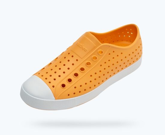Native Shoes Native Shoes Jefferson Junior - Papaya Orange/Shell White