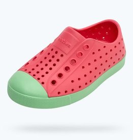 Native Shoes Native Shoes Jefferson Child- Dazzle Pink/Candy Green