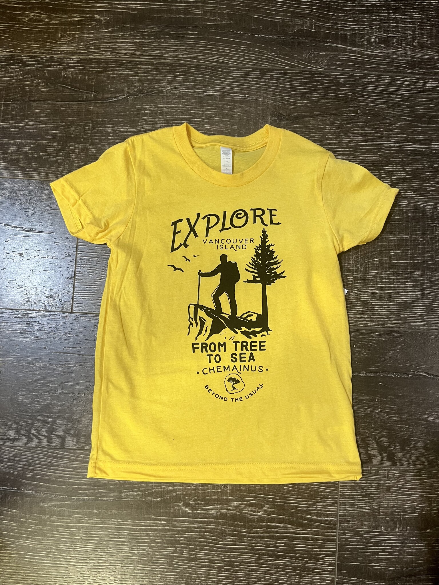 Beyond The Usual BTU Youth Explore Tee - Heather Gold
