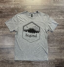 Beyond The Usual BTU Adult Unisex Bike S/S Tee Heather Grey