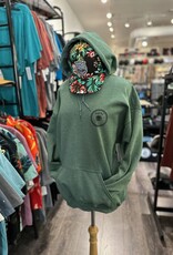 Beyond The Usual BTU Adult Icon/VI Map Hoodie - Htr Spruce