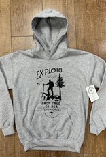 Beyond The Usual BTU Youth Explore Hoodie - Sport Grey