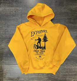 Beyond The Usual BTU Youth Explore Hoodie - Gold