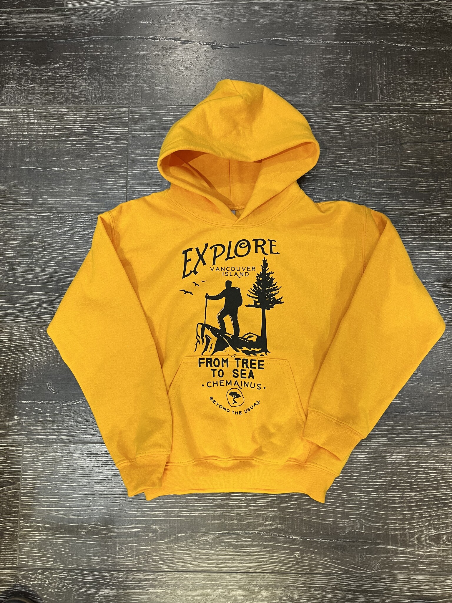 Beyond The Usual BTU Youth Explore Hoodie - Gold