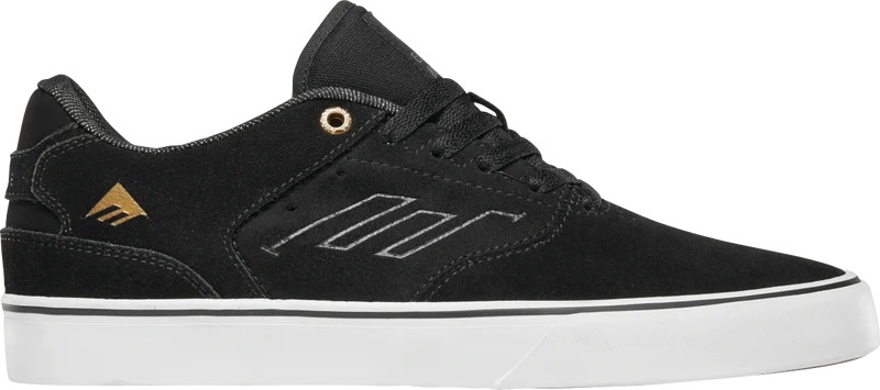 Emerica Emerica The Low Vulc Shoes - blk/wht/gold
