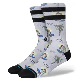 Stance Socks Stance STP Surfing Monkey - Gry