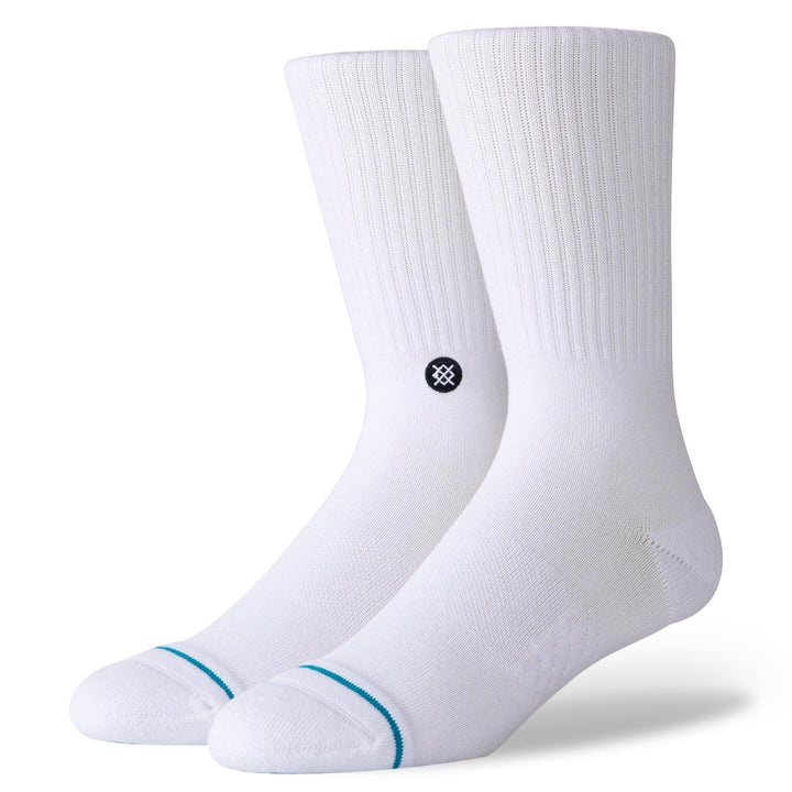 Stance Socks Stance Adult STP Icon Crew White/Black