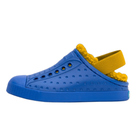 Native Shoes Native Jefferson Cozy Shoes Youth- UV Blue Spicy Yellow