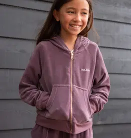 Volcom Volcom Girls LIL Velour Zip Fleece - ACI