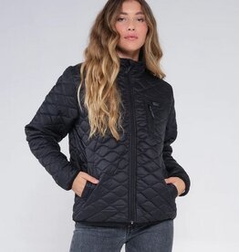 Salty Crew Salty Crew Womens Gale Wind Puffer  BLK