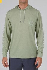 Salty Crew Salty Crew Men's Tippet Pocket Hood Tech Tee D.Sage