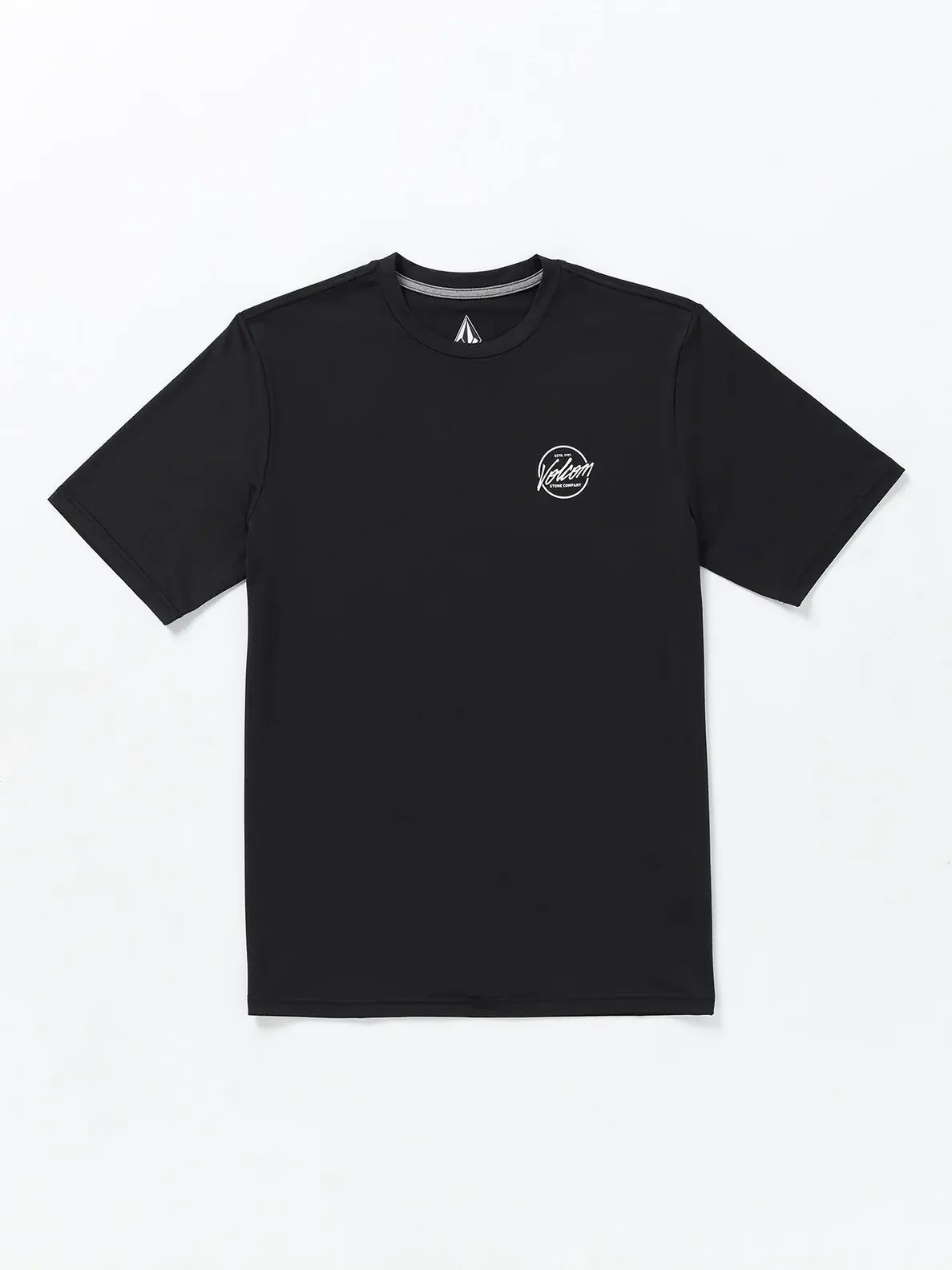 Volcom Volcom Men's Stone Stamp Rashguard Tee BLK