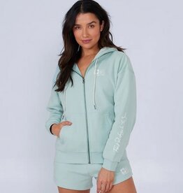 Salty Crew Salty Crew Women's Alpha Zip Hoody Jade