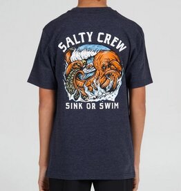 Salty Crew Salty Crew Boys Tsunami Tee - Nvy Htr