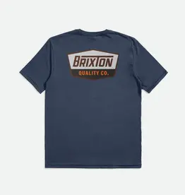 Brixton Brixton Men's Regal SS Tee - Navy Sepia