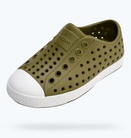 Native Shoes Native Jefferson Child - Rookie Green/Shell White