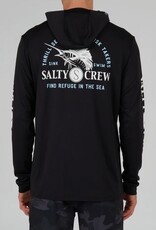 Salty Crew Salty Crew Mens Yacht Club Sun Hood- Blk
