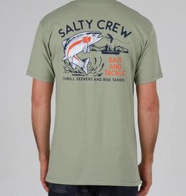 Salty Crew Salty Crew Mens Fly Trap Prem Tee - Dusty Sage