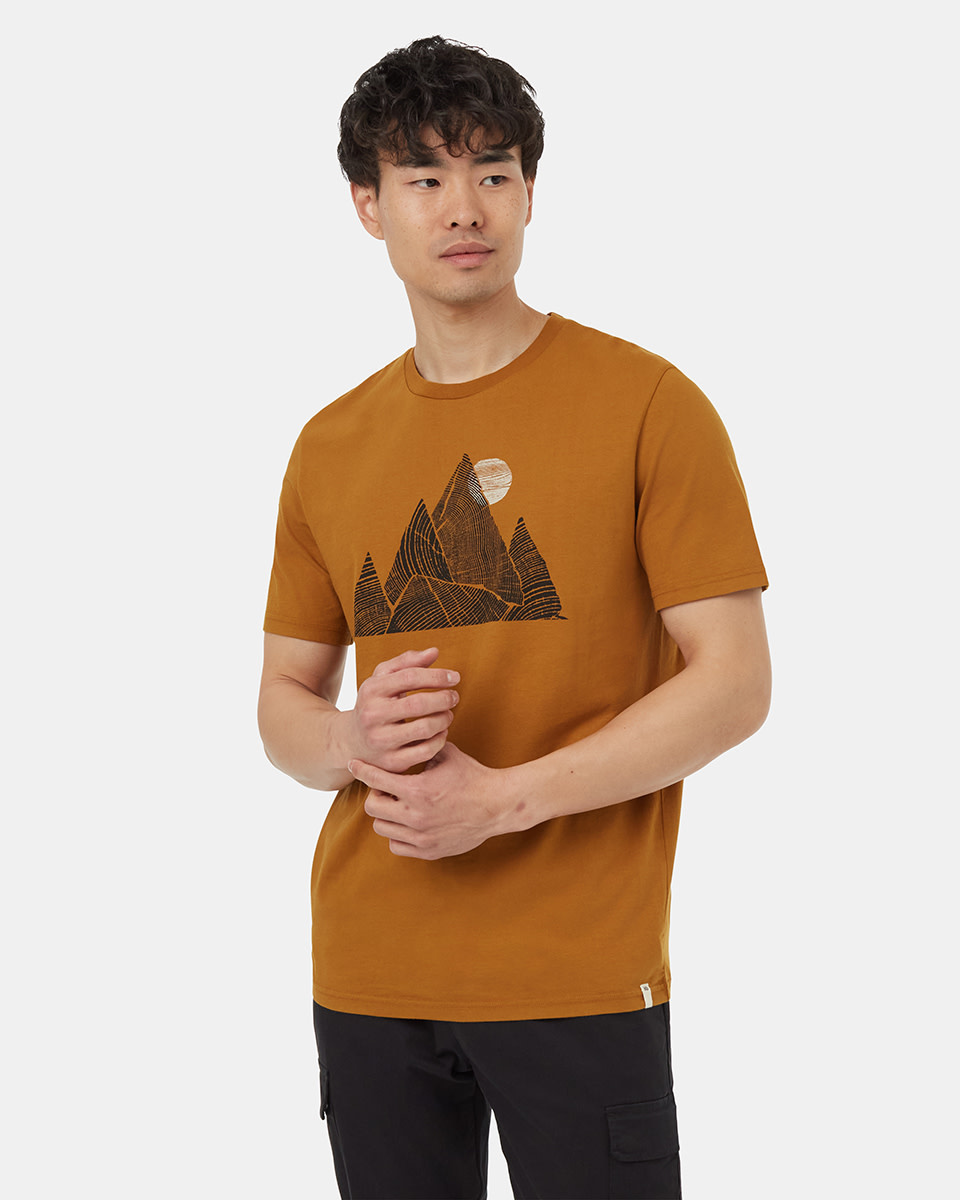Tentree Clothing Tentree Men's Peak T-shirt - Golden