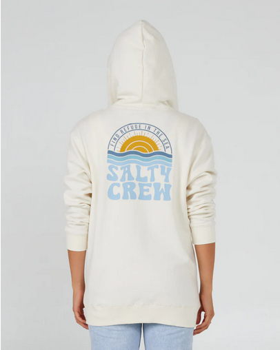 Salty Crew Salty Crew Womens Sundown Zip Hoody - Bone