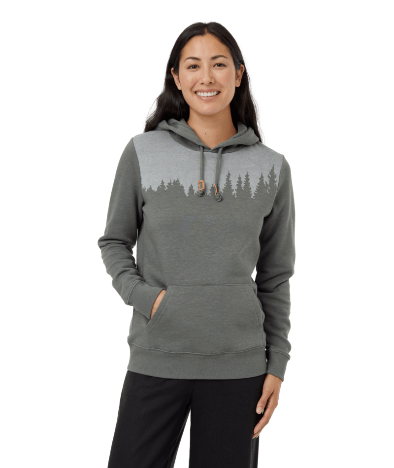 Tentree Clothing Tentree W Juniper Hoodie Min Htr White