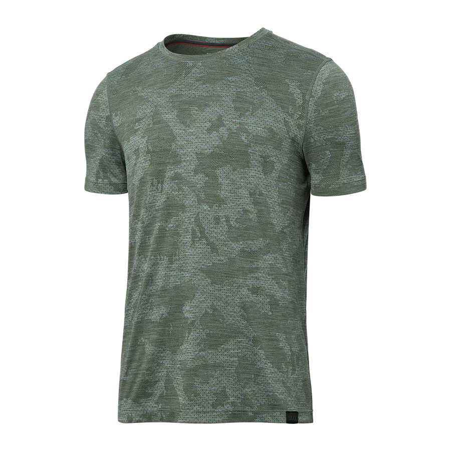 Saxx SAXX All Day Aerator Tee S/S - Tar Green Camo