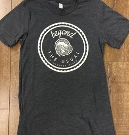 Beyond The Usual Icon Logo Triblend Tee Men's - Charcoal