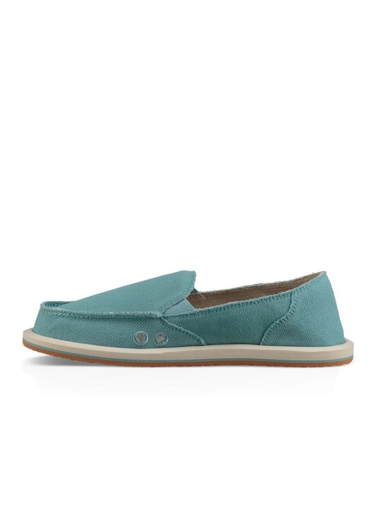 Sanuk Donna Hemp Mineral Blue - Papa's 