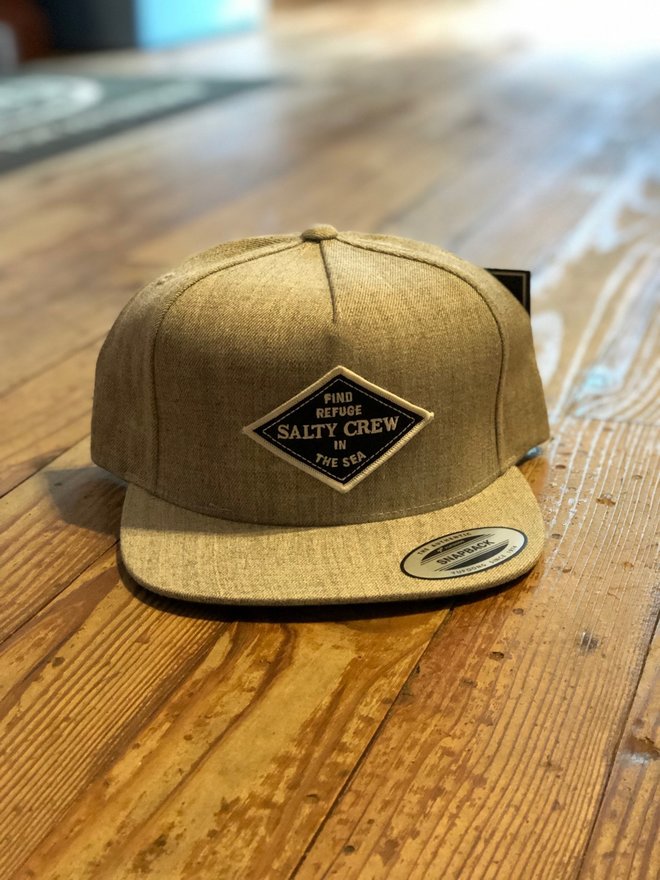 Salty Crew Frenzy Two Tone Loden Navy 5 Panel Hat