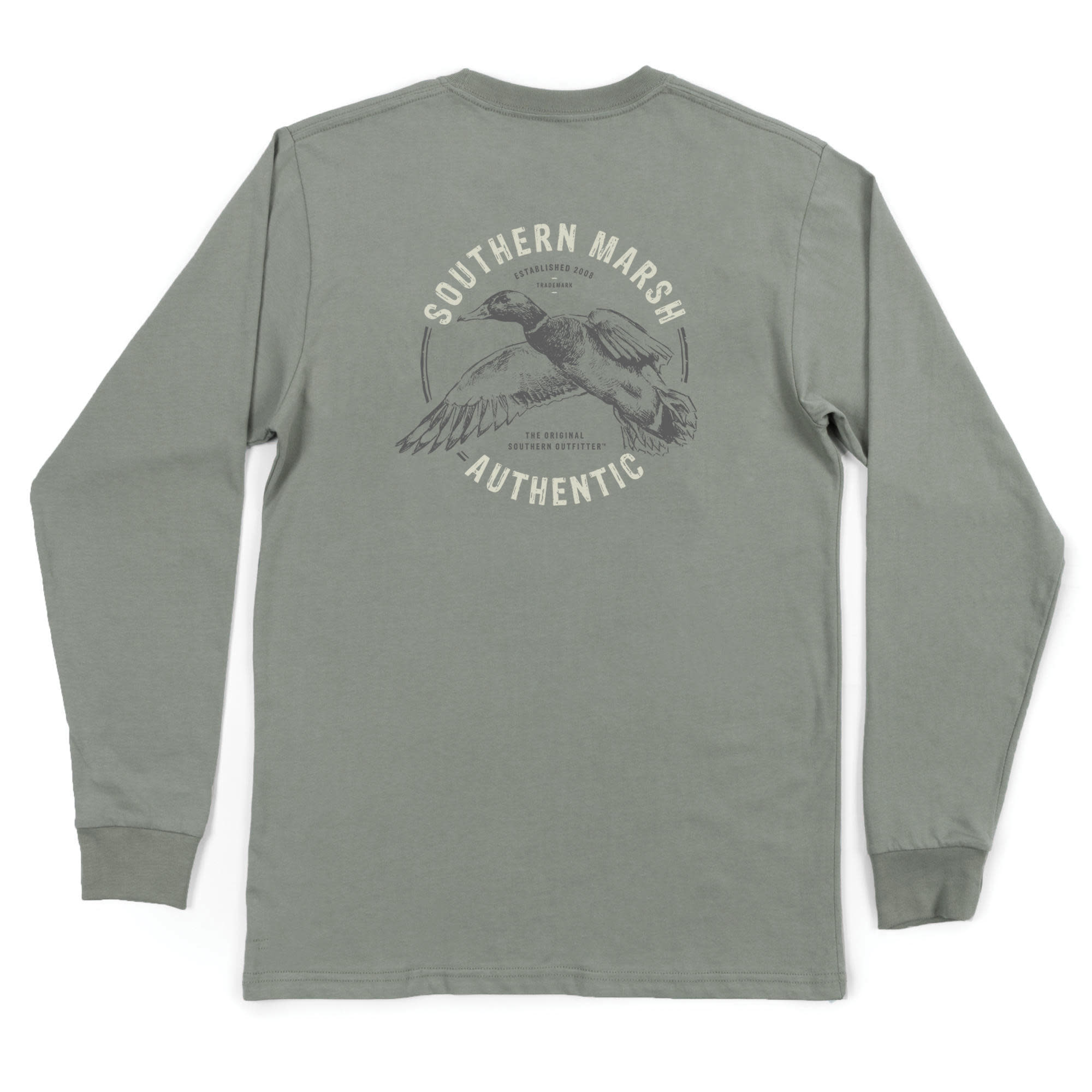 Southern Marsh Fieldtec Comfort Tee Inflight Bay Green L S