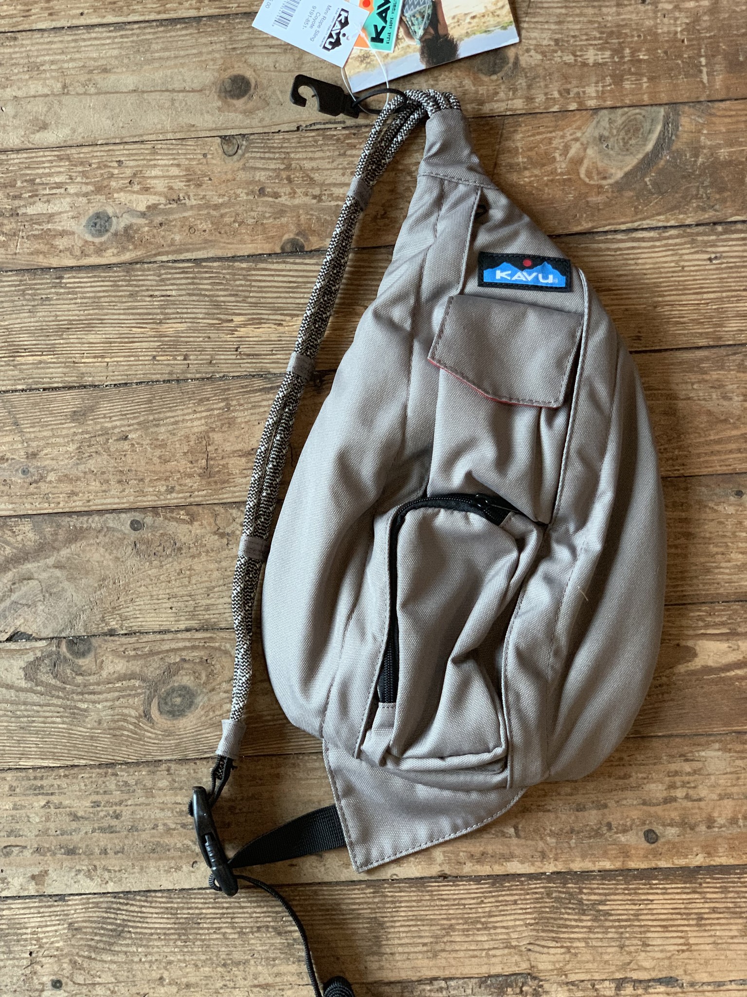 gray kavu rope bag