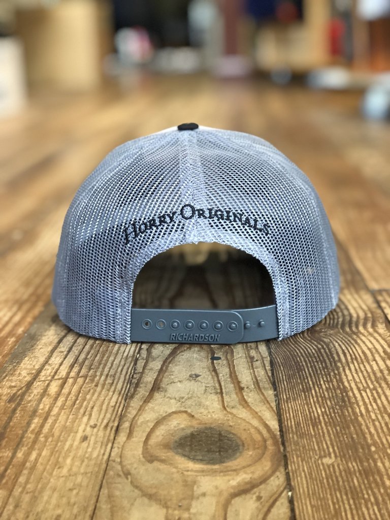 Horry Originals Horry Originals Tobacco Grey Charcoal Black Hat