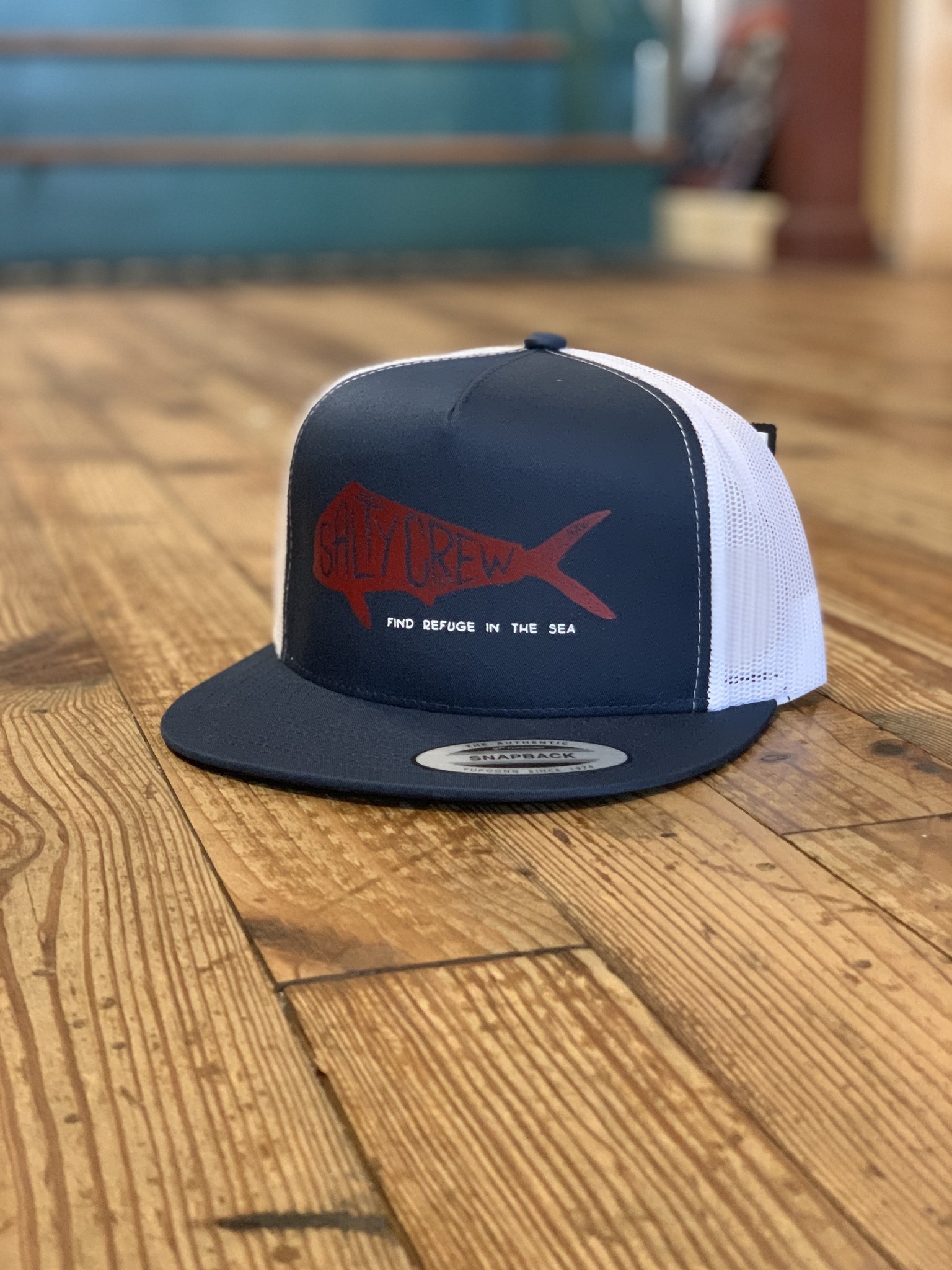 salty trucker hat