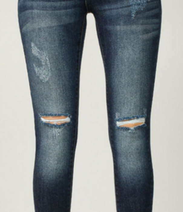 Kancan Kancan Mid-Rise Ankle Skinny