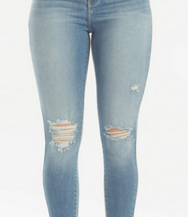 Kancan Kancan Gemma High Rise Ankle Skinny