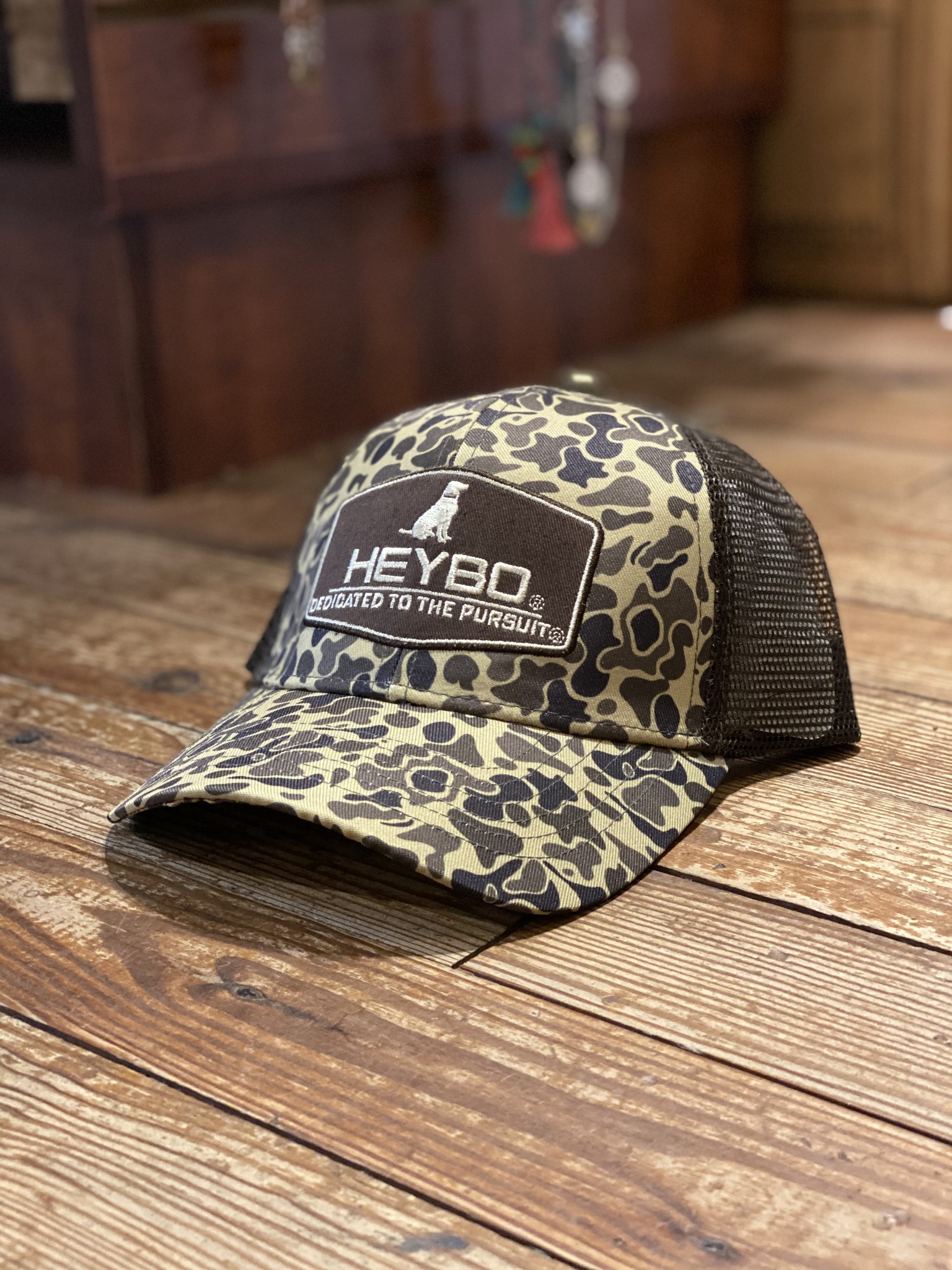 old school camo hat