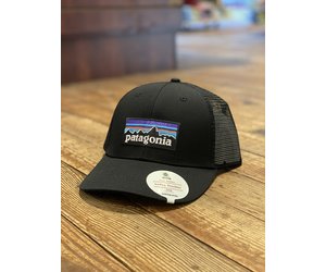 patagonia black trucker hat