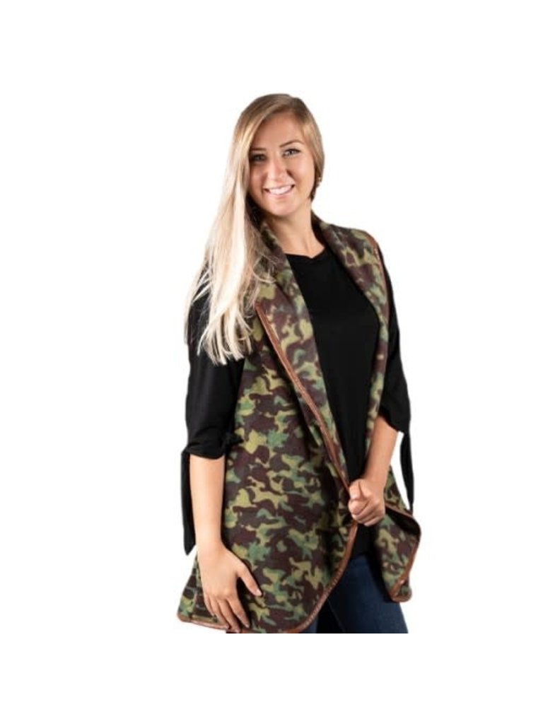 Simply Southern Simply Southern Camo Print Vest