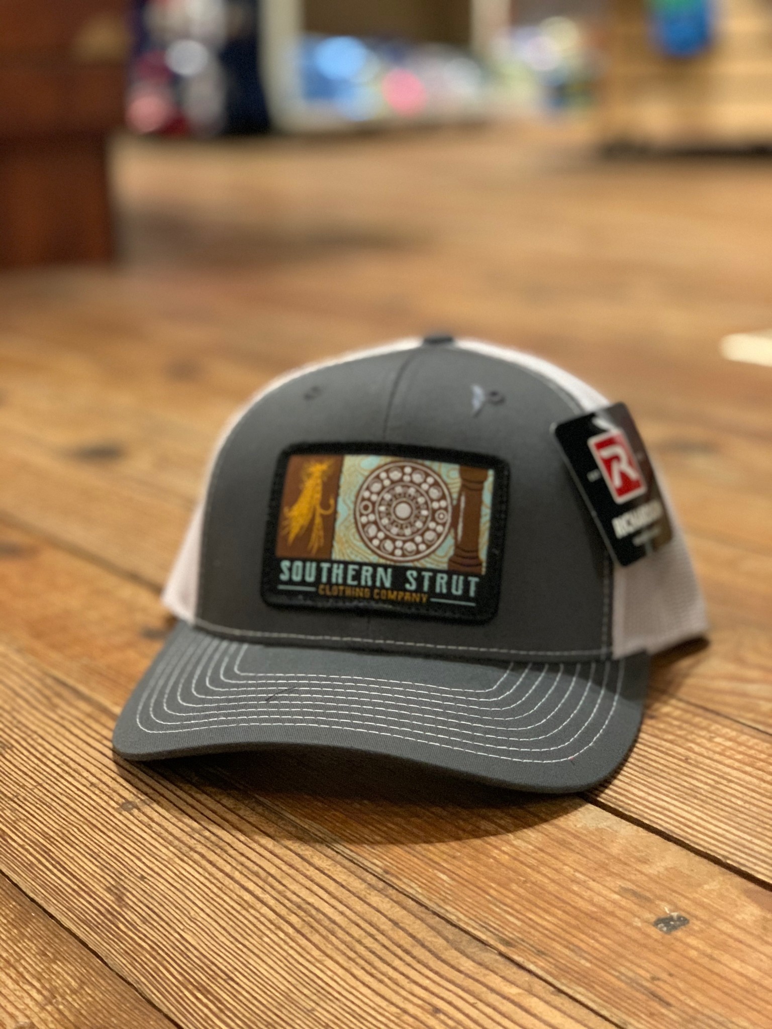 fly fishing trucker hat