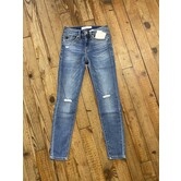 Low-Rise Petite Fit Ankle Skinny Jeans