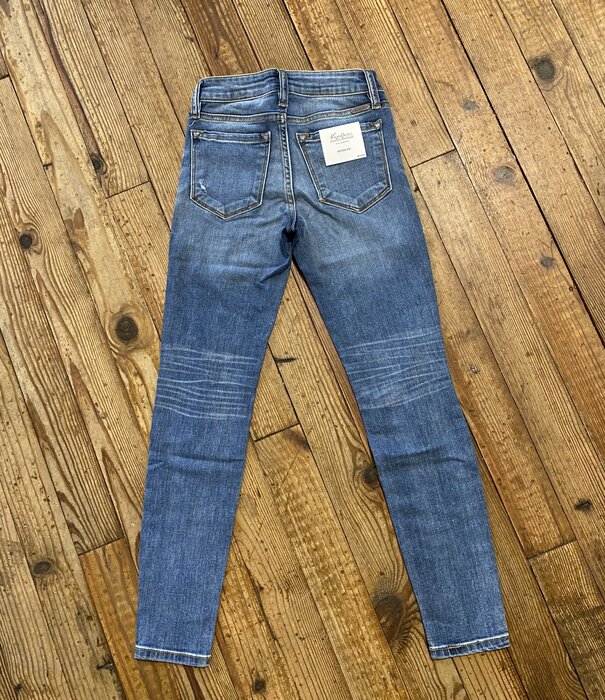 Kancan Low-Rise Petite Fit Ankle Skinny Jeans