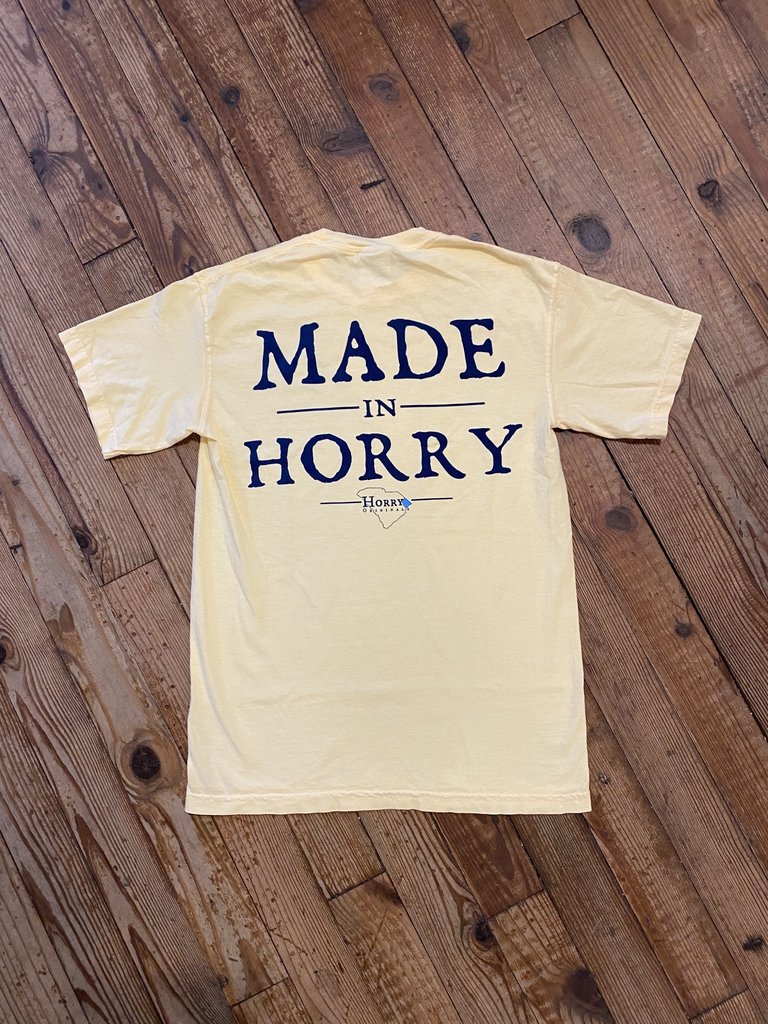 Horry Originals Made In Horry Yellow T-shirt