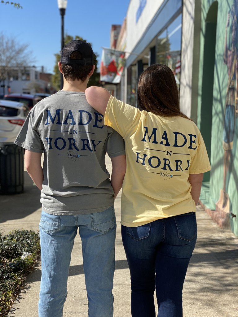 Horry Originals Made In Horry Yellow T-shirt
