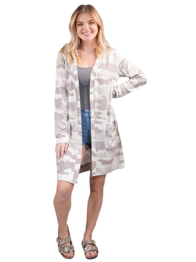 simply southern camo cardigan